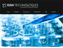 Tablet Screenshot of elisa-tek.com